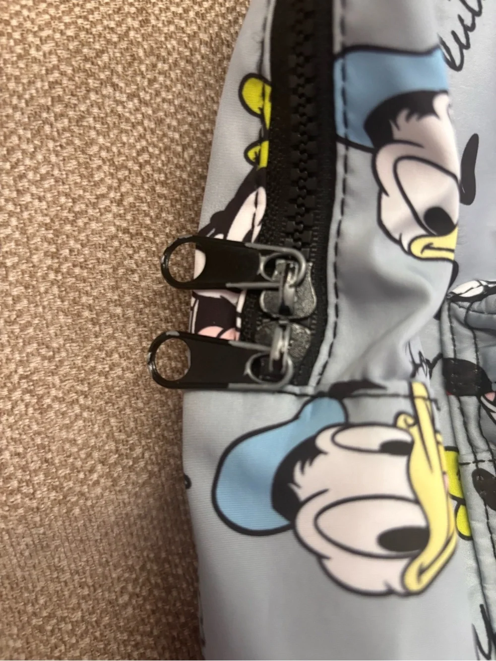 Jansport Gray Kids Backpack with Disney Characters